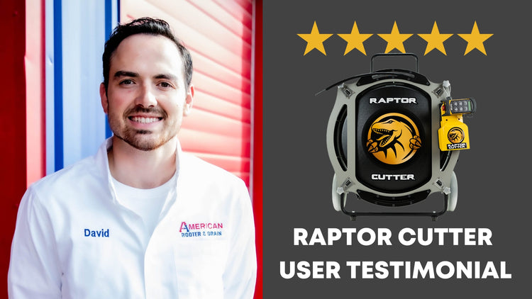 David from American Rooter & Drain Review of the Raptor Cutter
