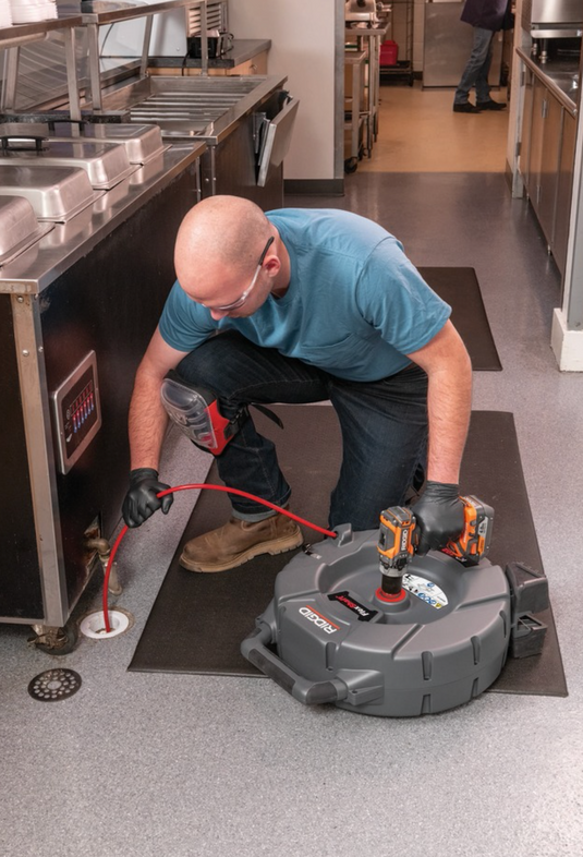 K9 102 FlexShaft Machine Drain Gear Powered by APS