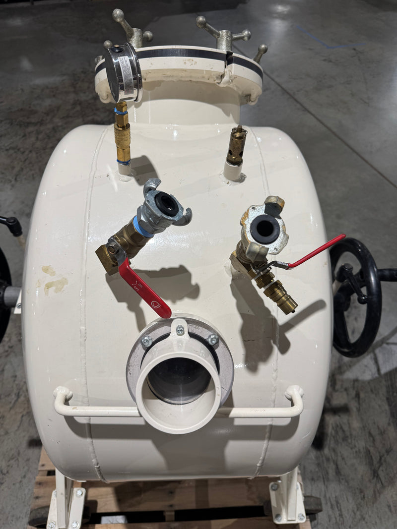 Load image into Gallery viewer, 30&quot; Perma-liner Inversion Drum &amp; Picote Manual Roller Package Deal | USED
