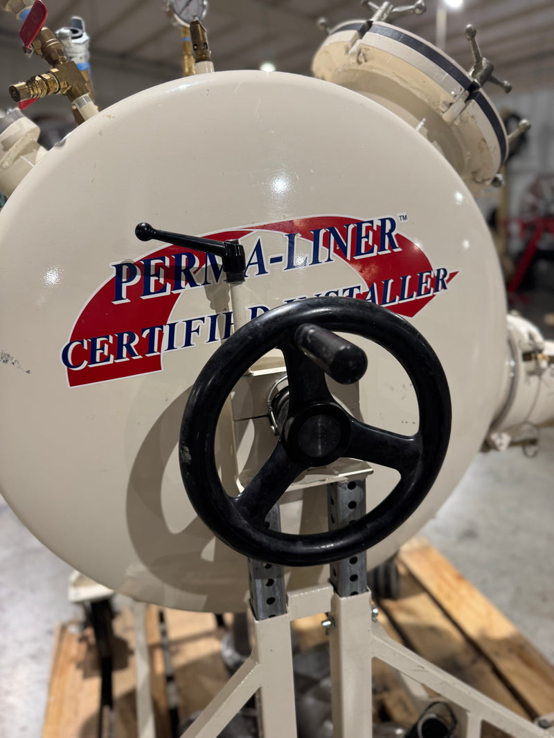 Load image into Gallery viewer, 30&quot; Perma-liner Inversion Drum &amp; Picote Manual Roller Package Deal | USED
