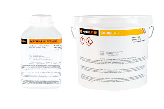 Houseliner Resin Base with Medium Cure Hardener