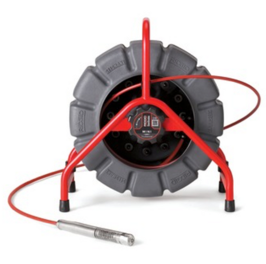 Ridgid SeeSnake Mini Camera Reel with TruSense Technology, 200 ft. Push Cable and 30mm Fixed Camera Head